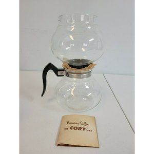 Vintage Cory DKG-S Coffee Glass Vacuum Brewer Percolator